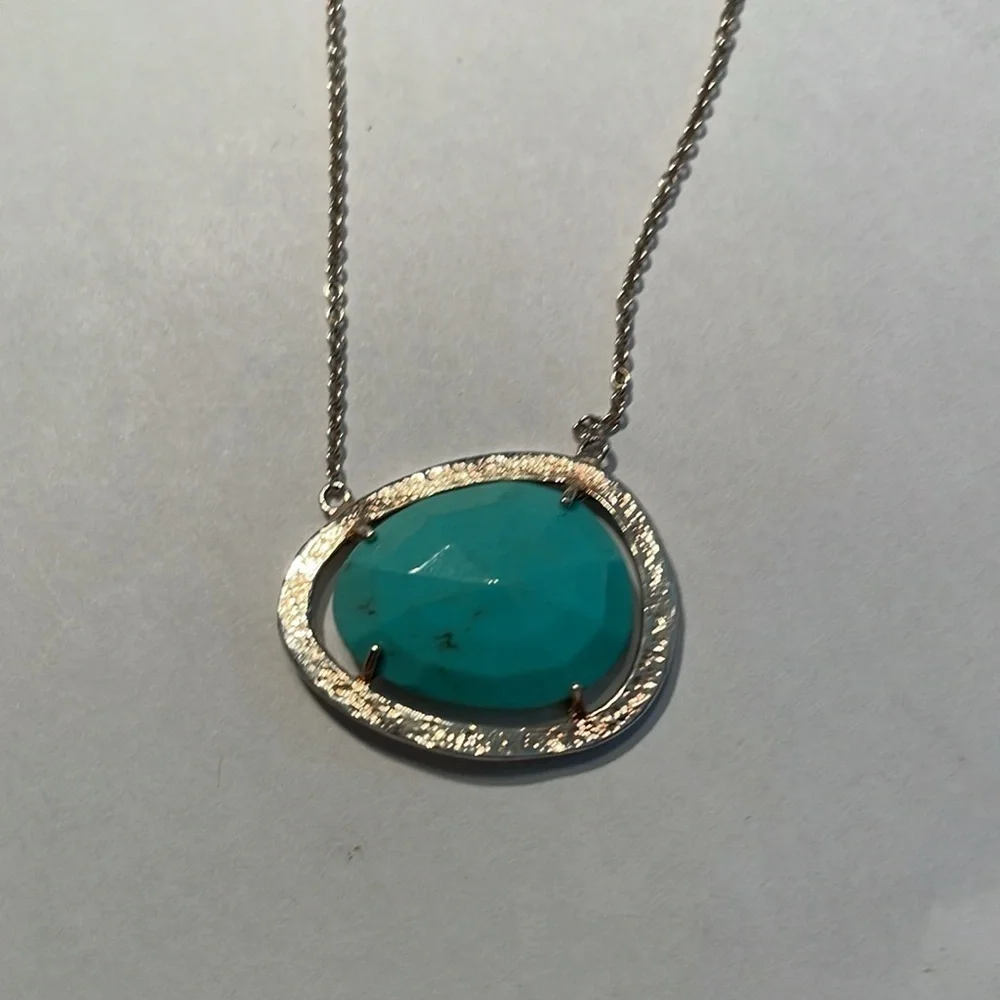 Vintage Turquoise Necklace # 857